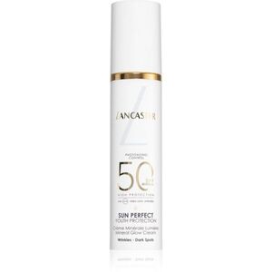Lancaster Sun Perfect Mineral Glow Cream SPF50 krém ásványi anyagokkal élénk és hidratált bőr SPF 50 50 g kép