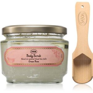 Sabon Medium Green Rose testpeeling 320 g kép