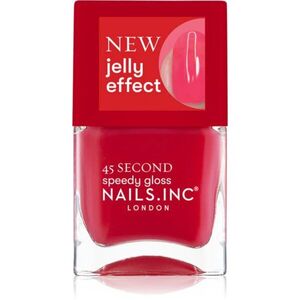 Nails Inc. 45 Second Speedy Gloss gyorsan száradó körömlakk árnyalat Aria 14 ml kép