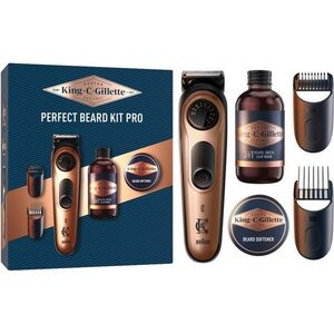 Gillette King C. Perfect Beard Kit Pro ajándékszett uraknak kép