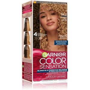 Garnier Color Sensation hajfesték a haj élénkítésére árnyalat HL2 Dark Brown Hair 1 db kép