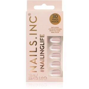 Nails Inc. #NailingLife Press-On Nails műköröm árnyalat All Out Olivia Glaze 33 db kép