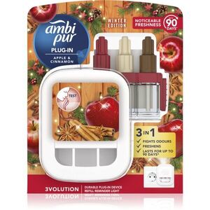 AmbiPur 3volution Apple & Cinnamon elektromos légfrissítő töltelékkel 20 ml kép