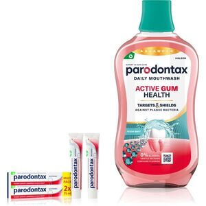 Parodontax Whitening & Acive Gum Health szett a fogakra kép