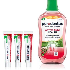 Parodontax Herbal Fresh & Active Gum Health szett a fogakra kép