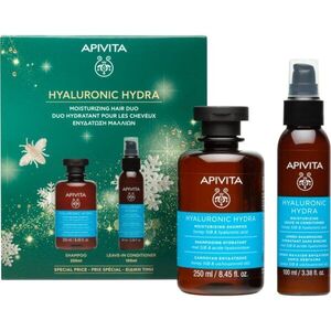Apivita Hyaluronic Hydra Moisturizing Hair Duo karácsonyi ajándékszett az intenzív hidratálásért kép