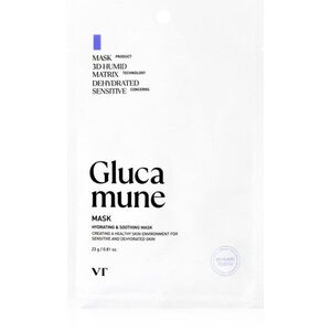 VT Cosmetics Glucamune Mask hidratáló gézmaszk nyugtató hatással 1 db kép