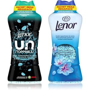 Lenor Unstoppables Fresh & Spring Awakening illatgyöngyök mosógépbe takarékos kiszerelés kép