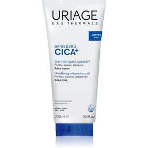 Uriage Bariederm Cica+ Soothing Cleansing Gel nyugtató tisztító gél 200 ml kép