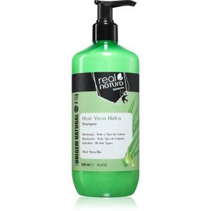 Real Natura Aloe Vera Hidra sampon a hidratálásért és a fényért 500 db kép
