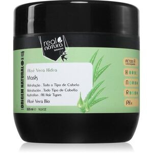 Real Natura Aloe Vera Hidra haj maszk 500 ml kép