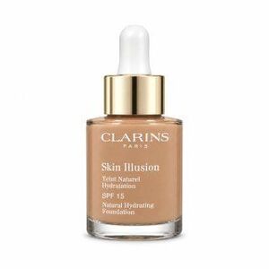 Clarins Skin Illusion Natural Hydrating Foundation folyékony make-up hidratáló hatású 114 Cappuccino 30 ml kép