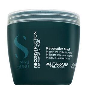 Alfaparf Milano Semi Di Lino Reconstruction Reparative Mask tápláló maszk sérült hajra 500 ml kép