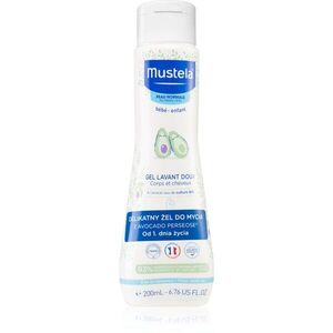 Mustela Bébé Bain tisztító test és haj gél gyermekeknek 200 ml kép