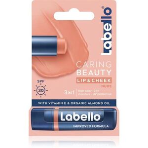 Labello Caring Beauty tonizáló ajakbalzsam árnyalat Nude 4, 8 ml kép