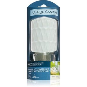 Yankee Candle Clean Cotton elektromos diffúzor + utántöltő 1 db kép