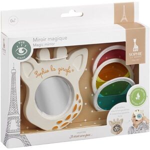 Sophie La Girafe Vulli Magic Mirror tükör gyermekeknek születéstől kezdődően Blue, Pink, Yellow 3 db kép