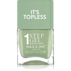 Nails Inc. It’s Topless géles körömlakk a hosszan tartó hatásért árnyalat Iris 14 ml kép