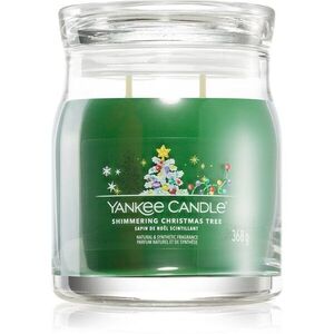 Yankee Candle Shimmering Christmas Tree illatgyertya Signature 368 g kép