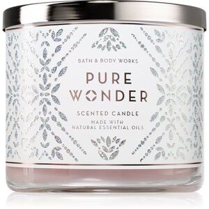 Bath & Body Works Pure Wonder illatgyertya 411 g kép