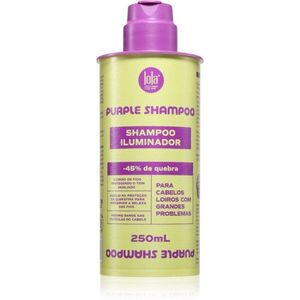 Lola Cosmetics Shampoo Iluminador lila sampon szőke hajra 250 ml kép