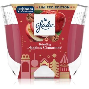 GLADE Twinkling Apple & Cinnamon illatgyertya 204 g kép