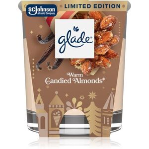 GLADE Warm Candied Almonds illatgyertya 112 g kép