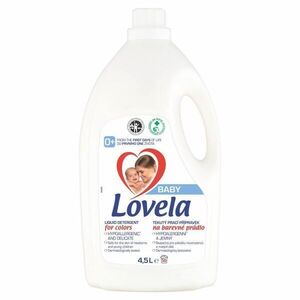 LOVELA Baby folyékony mosószer fehér ruhákhoz 4, 5 l / 50 mosási adag kép