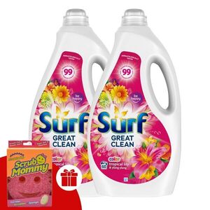 Surf Tropical Lily & Ylang Ylang folyékony Mosógél 2x3L - 120... kép