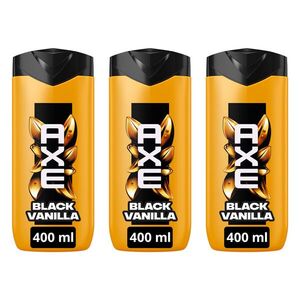 Axe Fine Fragrance Collection Black Vanilla tusfürdő, 3x400 ml kép