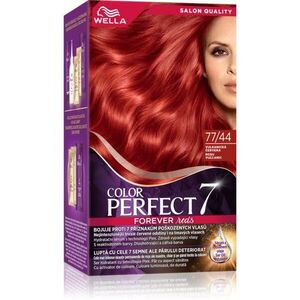 Wella Color Perfect hajfesték árnyalat 77/44 Volcano Red 1 db kép