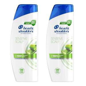 Head & Shoulders Sensitive Scalp Sampon 2x400ml kép