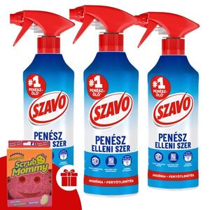 Szavó Penész elleni szer 3x500ml + Ajándék Scrub Mommy Szivacs kép