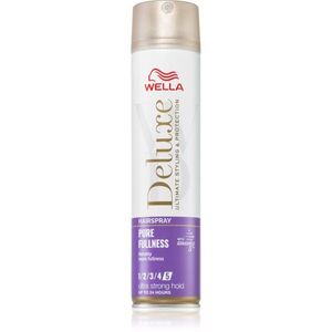 Wella Deluxe Pure Fullness Hajlakk az extra erős tartásért dús hatásért 250 ml kép