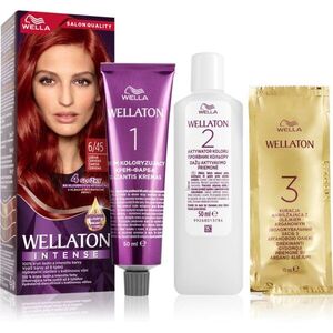 Wella Wellaton Intense tartós hajfesték Argán olajjal árnyalat 6/45 Red Passion 1 db kép