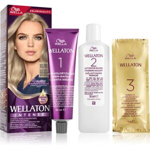 Wella Wellaton Intense tartós hajfesték Argán olajjal árnyalat 10/81 Ultra Light Ash Blond 1 db kép