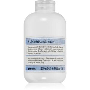 Davines SU Hair&Body Wash tusfürdő gél és sampon 2 in 1 250 ml kép