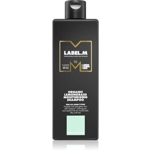 label.m Organic Lemongrass hidratáló sampon minden hajtípusra 300 ml kép