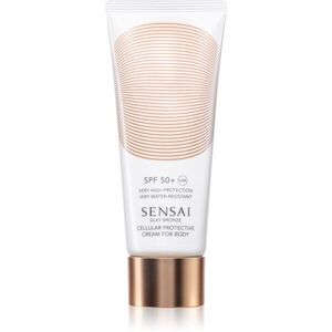Sensai Silky Bronze Cellular Protective Cream for body bőrfiatalító napkrém SPF 50+ 150 ml kép