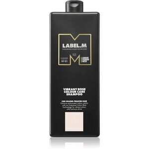 label.m Vibrant Rose Colour Care Shampoo hidratáló sampon festett vagy melírozott hajra 1000 ml kép