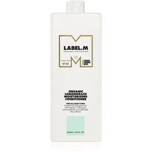 label.m Organic Lemongrass Moisturising Conditioner mélyhidratáló balzsam citrommal és citromfűvel 1000 ml kép