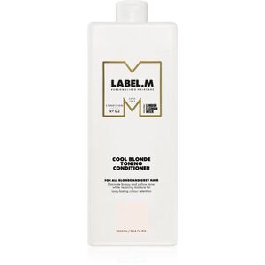 label.m Cool Blonde Conditioner hidratáló kondicionáló semlegesíti a sárgás tónusokat 1000 ml kép