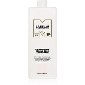 label.m Vibrant Rose Colour Care Conditioner hidratáló kondicionáló festett hajra 1000 ml kép