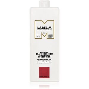 label.m Organic Orange Blossom Volumising Conditioner kondicionáló a dús és erős hajért 1000 ml kép