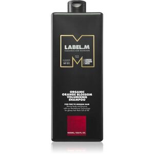 label.m Organic Orange Blossom Volumising Shampoo természetes sampon a hajtérfogat növelésére 1000 ml kép