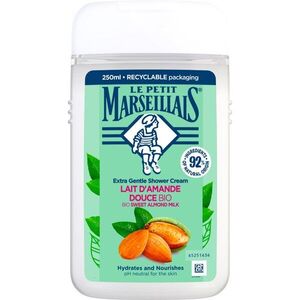 Le Petit Marseillais Sweet Almond Milk BIO krémes tusoló gél 250 ml kép