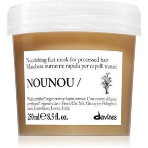 Davines NouNou Nourishing Mask tápláló maszk a törékeny hajra 250 ml kép