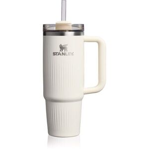 Stanley Quencher H2.O Fluted Tumbler rozsdamentes termosz szívószállal nagy cream gloss 1 db kép