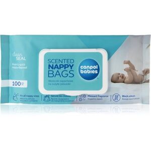Canpol babies Scented Nappy Bags pelenkatároló zacskók 100 db kép