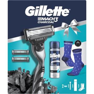 Gillette Mach3 Charcoal ajándékszett uraknak kép